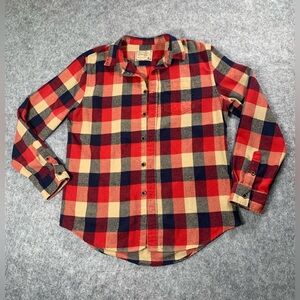 Men's Jachs Manufacturing Co Red and Blue Plaid Shirt
